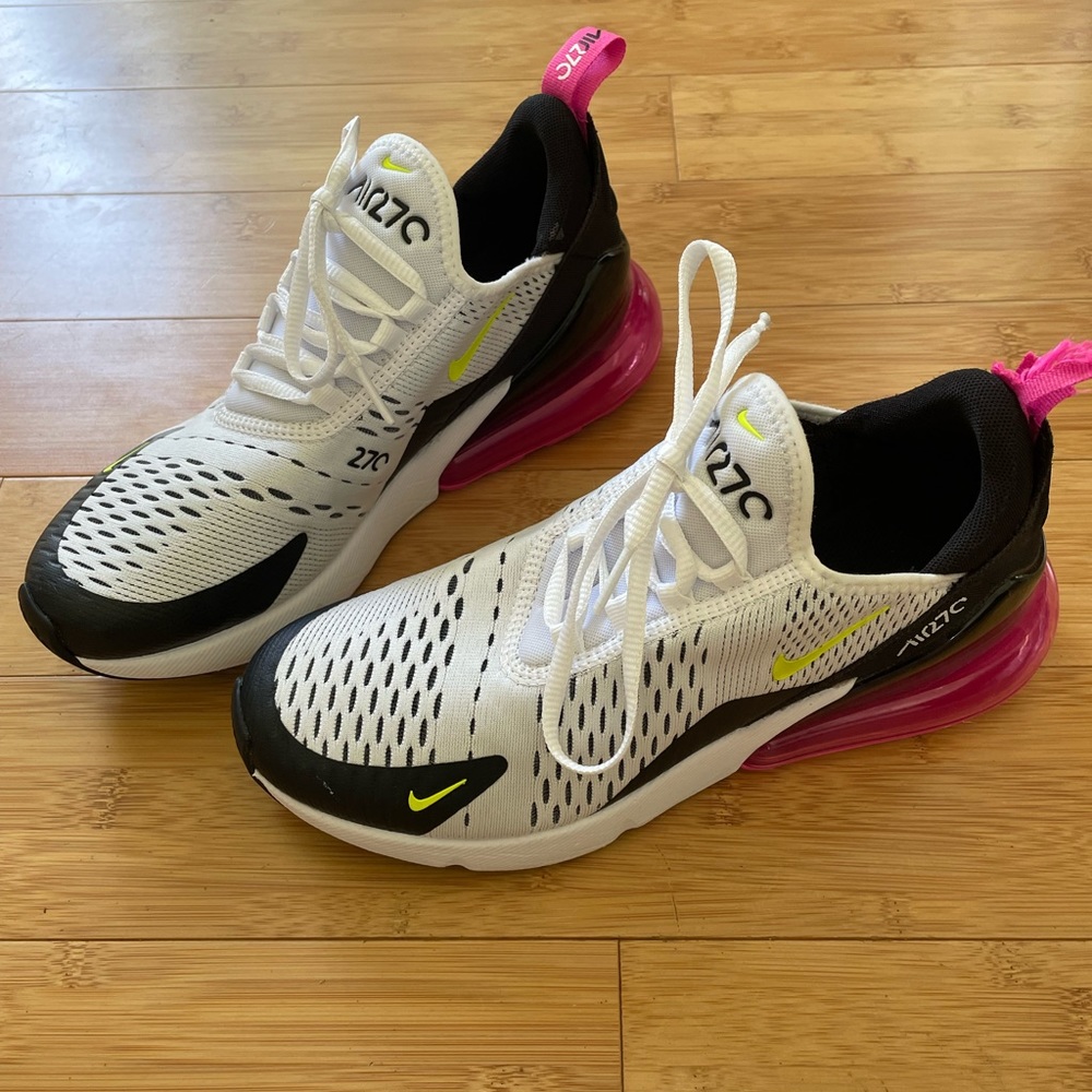 Nike air max 270 white fuschia